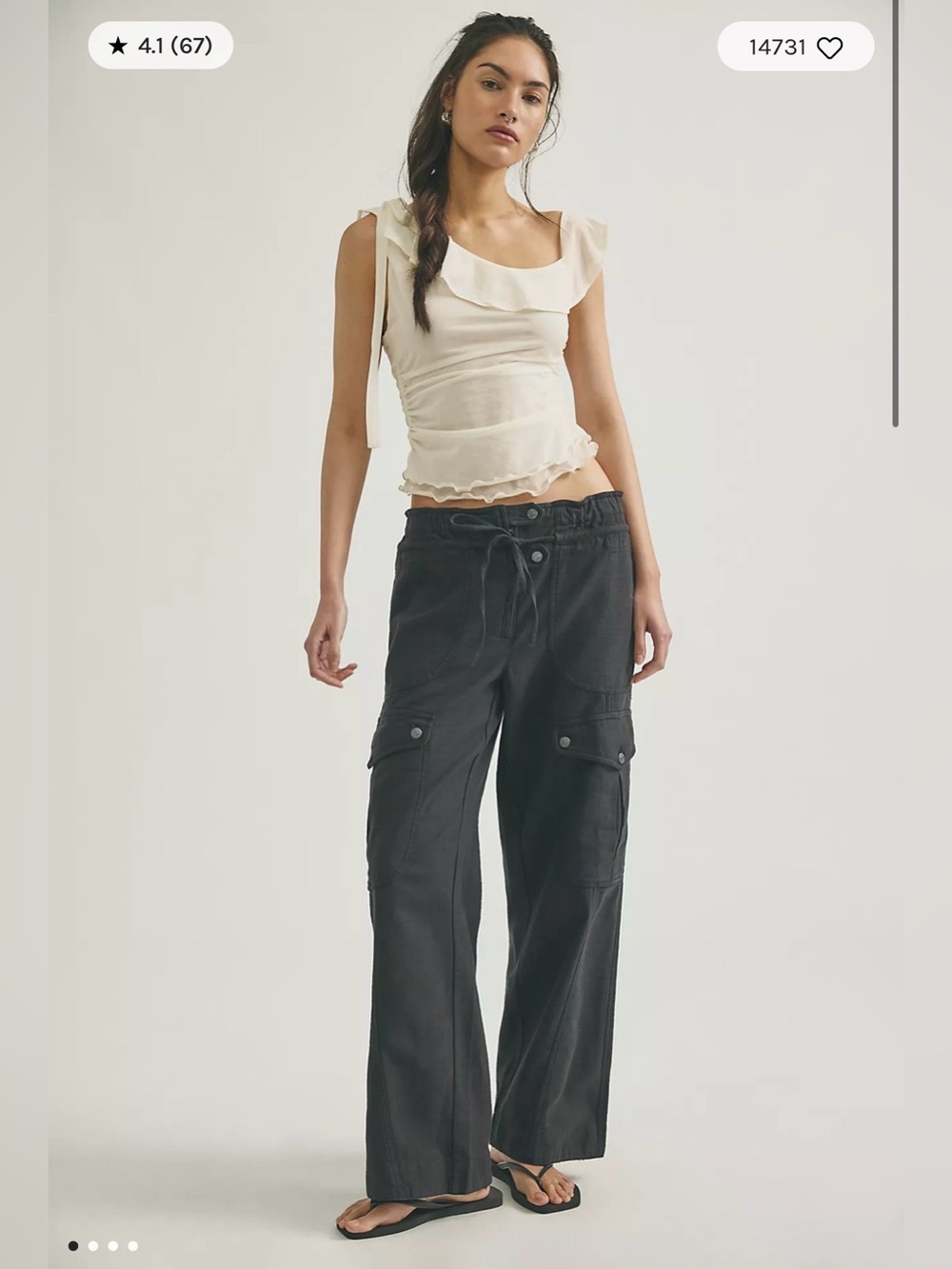 We The Free Park Ave Pull-On Cargo Pants
